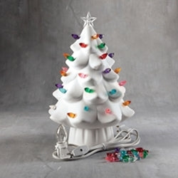Duncan 35979 Bisque Lighted Christmas Tree