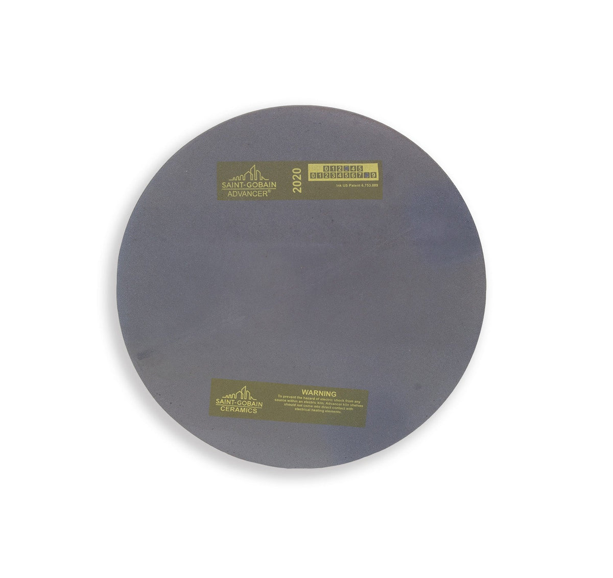 Advancer Round Silicon Carbide Full Kiln Shelf, 10"