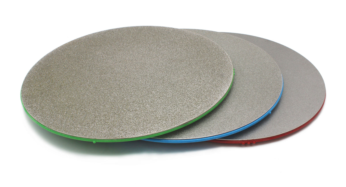 DiamondCore 12 inch Diamond Grinding Disc on 12" Bat