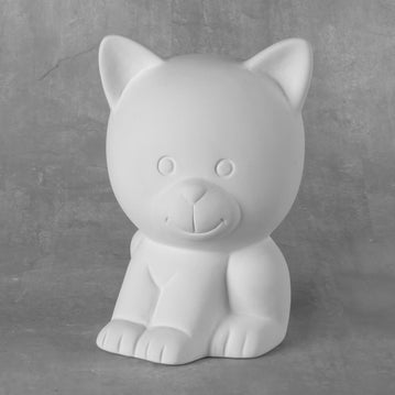 Duncan 38166 Bisque Kitty Bank