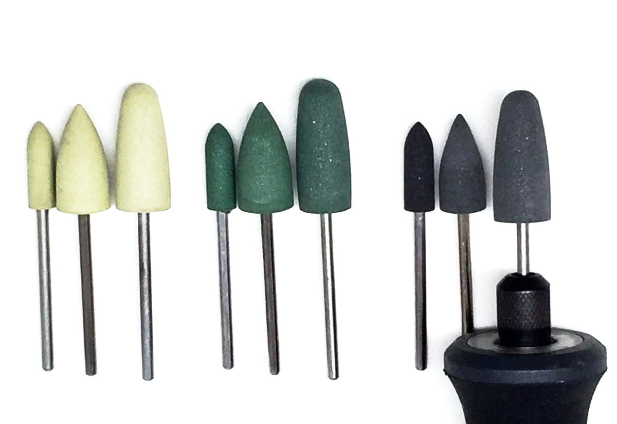 DiamondCore Polishing Bullet Set (9 pieces)