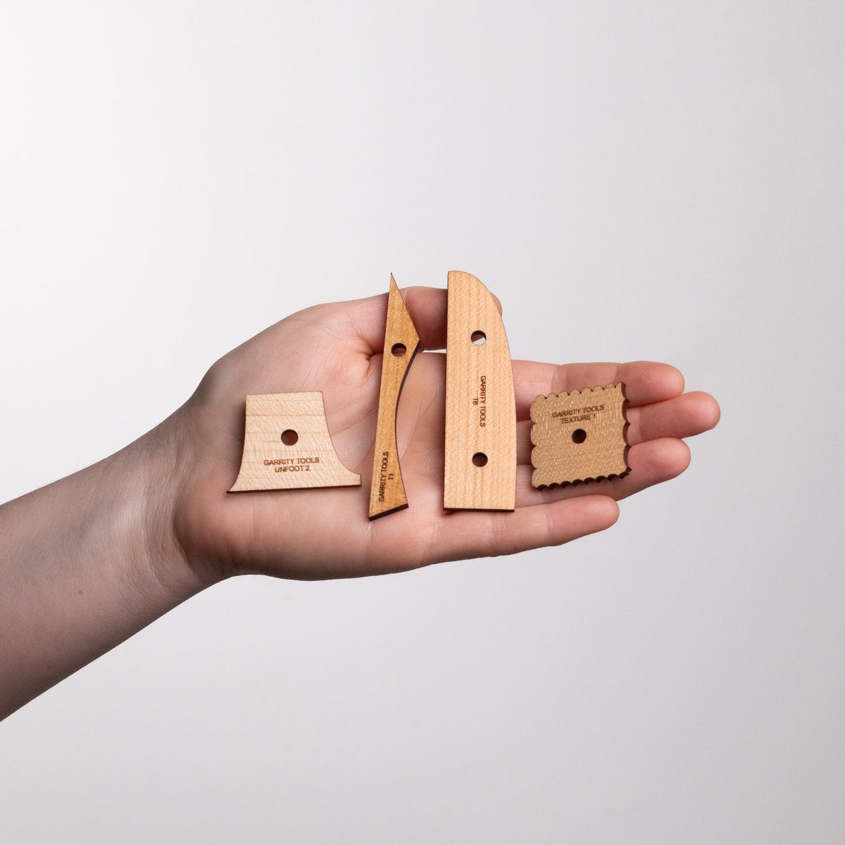 Garrity Tiny Tool Wood Rib Set