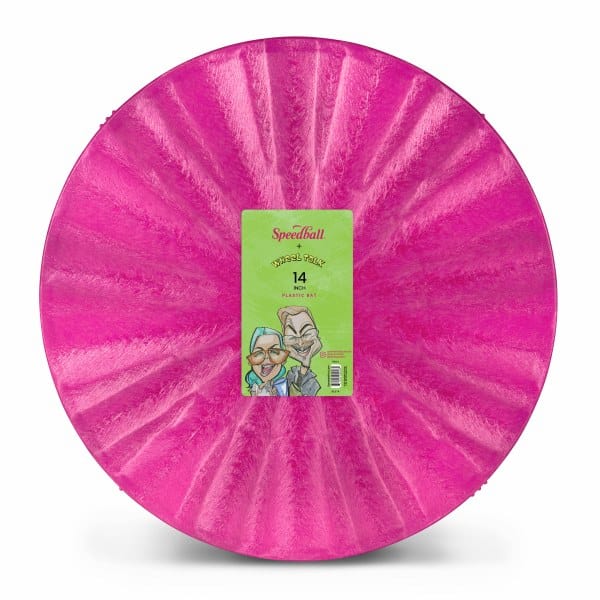 Speedball Pink Plastic Bat, 14 inch