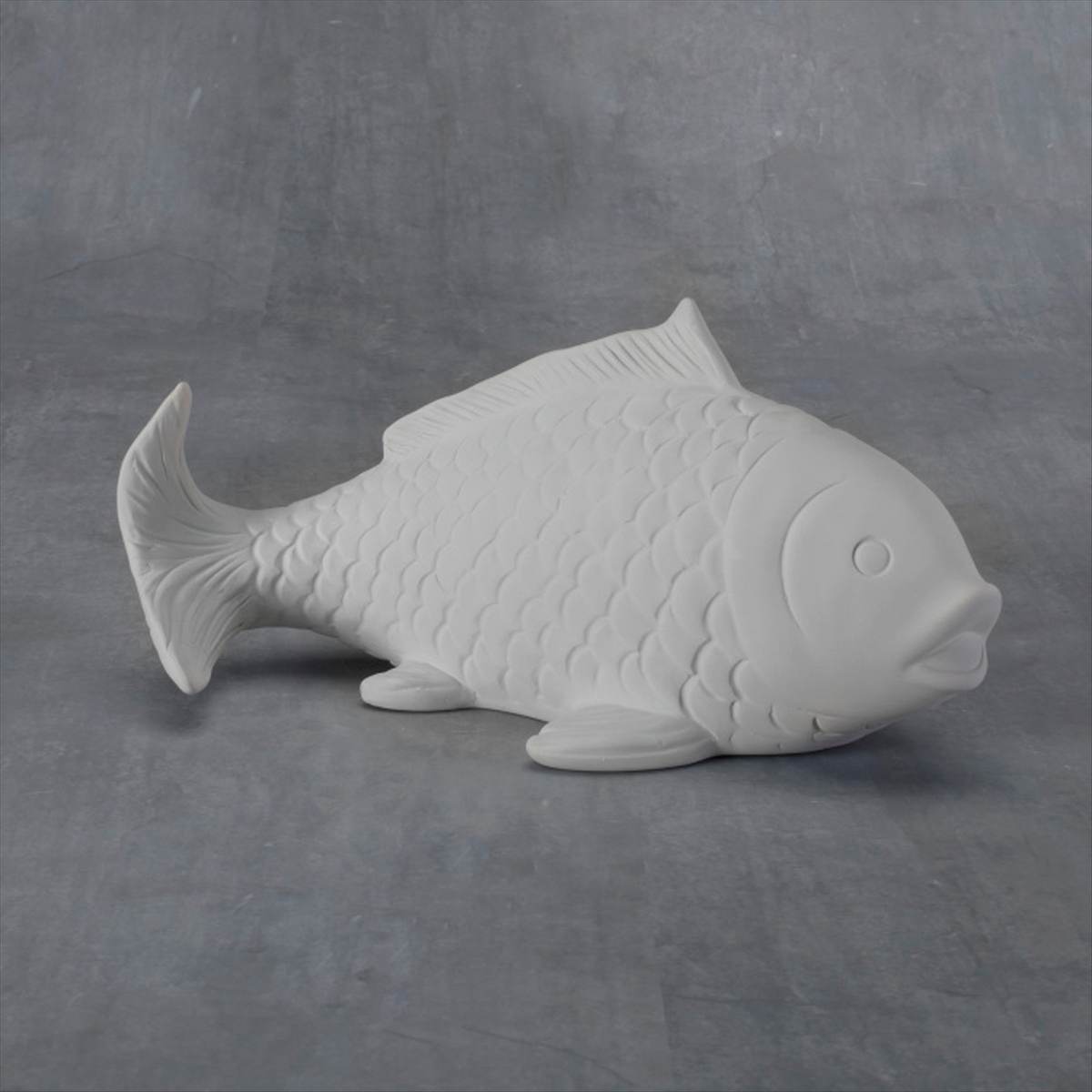 Duncan 38421 Bisque Koi Fish Figure