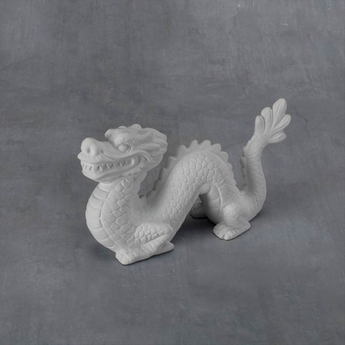 Duncan 38427 Bisque Chinese Dragon