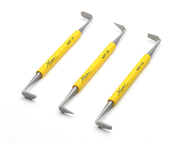 Xiem PSTS3T Stainless Steel Double Ended Carving Tools, Set of 3