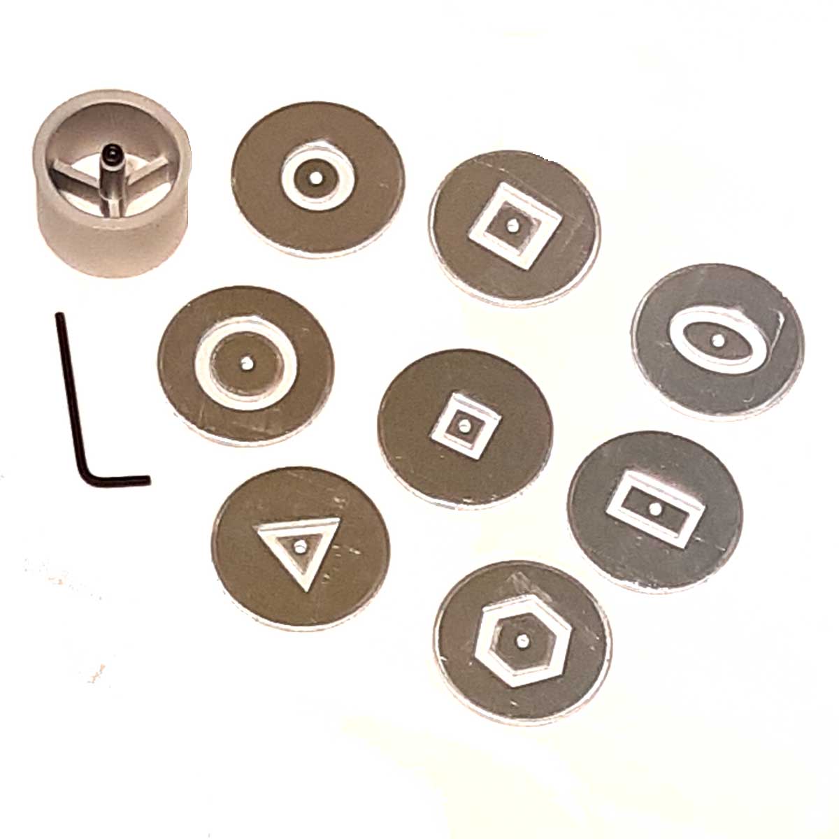 Frema Hollow Die Set for Hand Held Clay Extruder