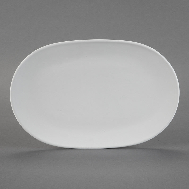 Duncan - 31223 Bisque Oval Platter - Sounding Stone