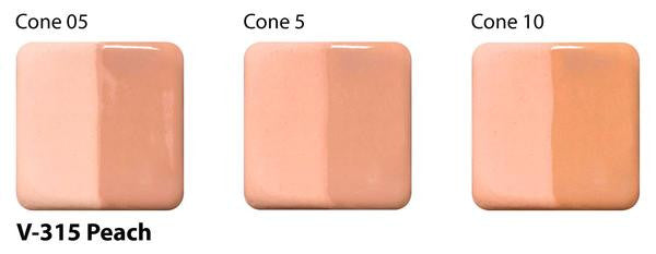 Amaco - Amaco V-315 Peach Velvet Underglaze - Sounding Stone