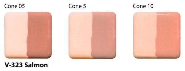 Amaco - Amaco V-323 Salmon Velvet Underglaze - Sounding Stone