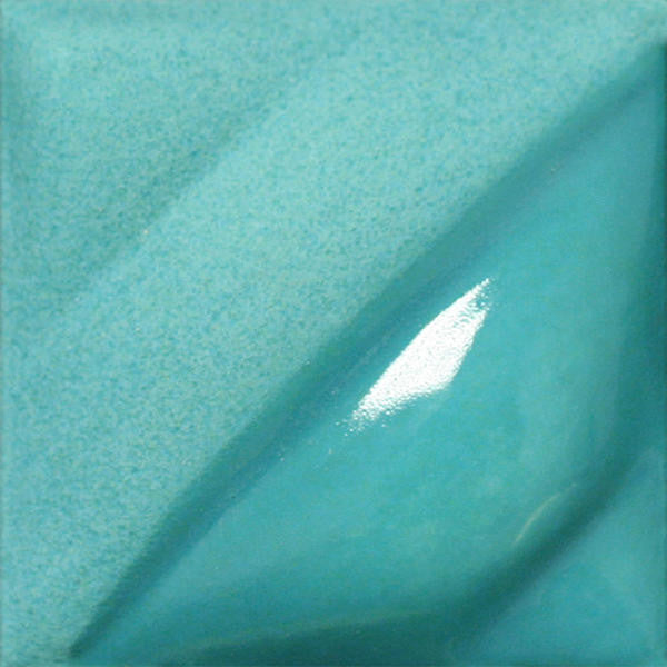 Amaco - Amaco V-327 Turquoise Blue Velvet Underglaze - Sounding Stone