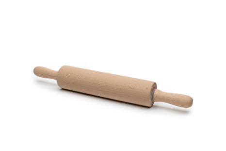 10" Long Wood Rolling Pin, 2-1/4" diameter