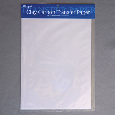 Mayco AC-230 Clay Carbon Paper, package of 12 sheets - Sounding Stone