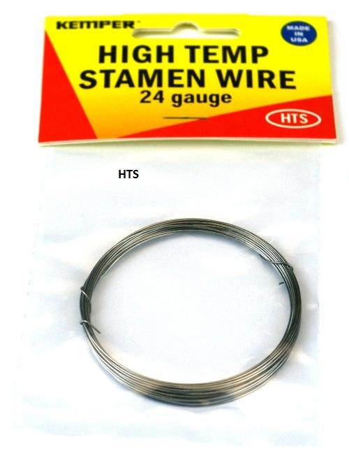 Kemper HTS High Temperature Stamen Wire, 24 gauge