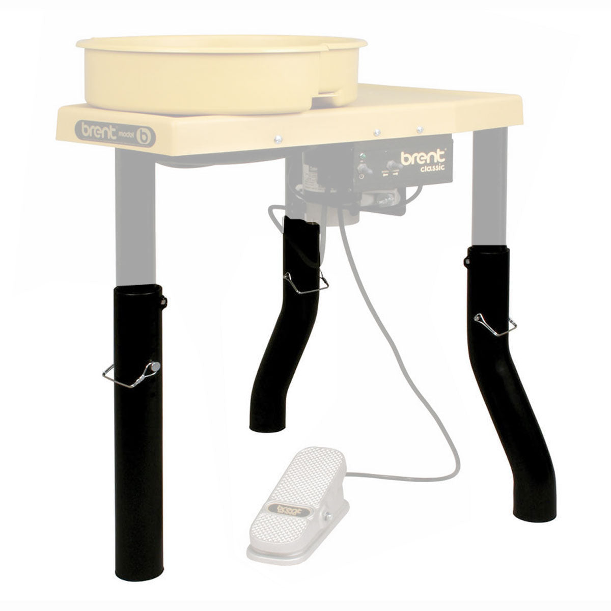 Leg Extension Kit for Brent Potter's Wheel