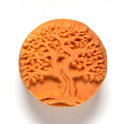 MKM Tools Scl014 Large Round Stamp - Old Tree