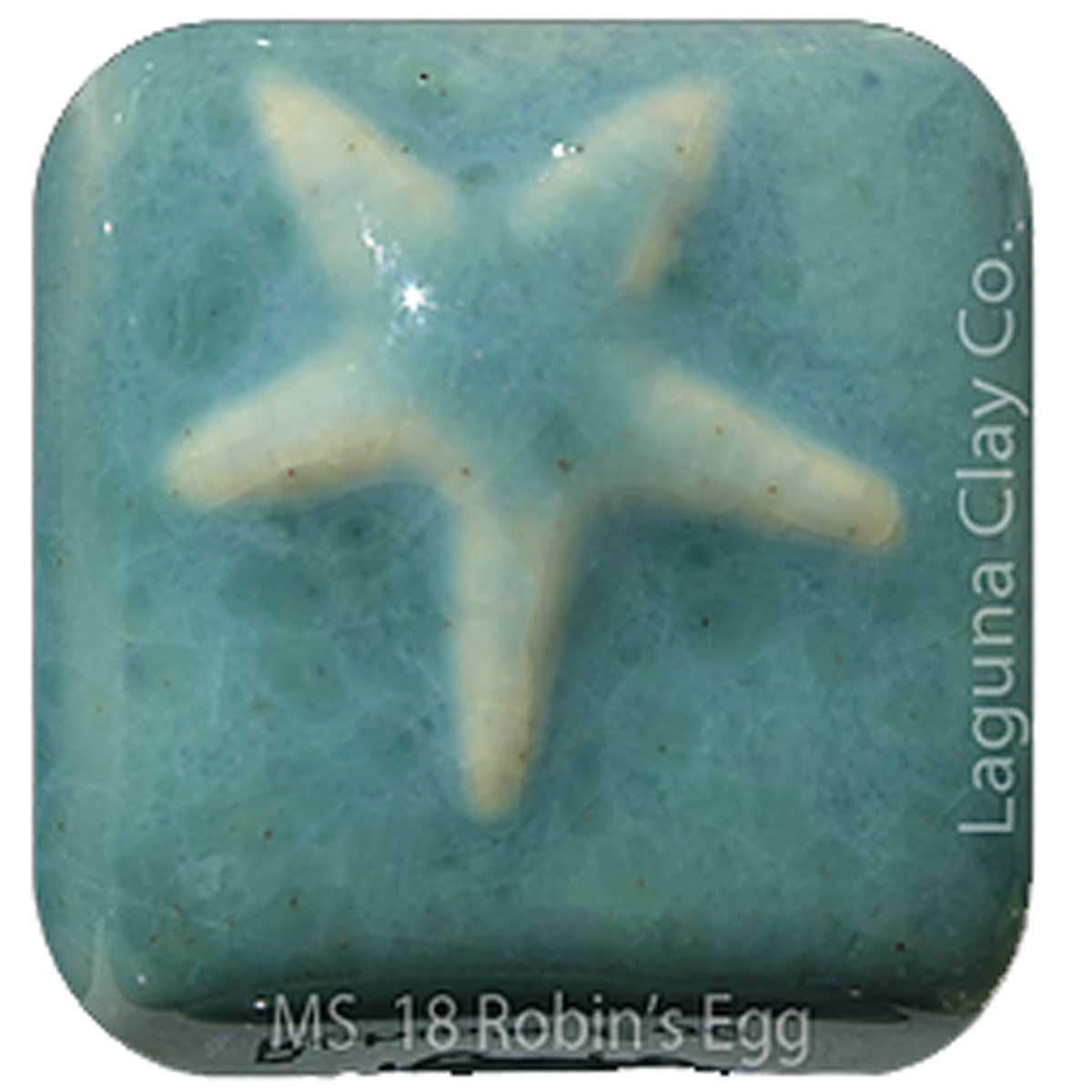 Laguna MS18 Robin's Egg Medium Fire Glaze