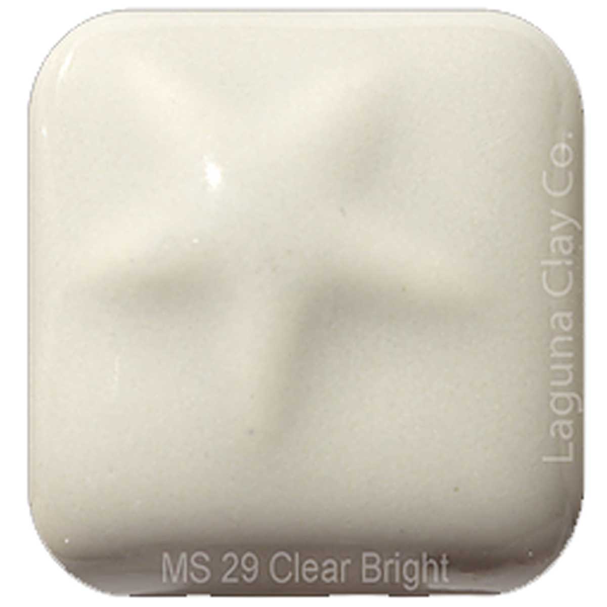 Laguna MS29 Clear Bright Medium Fire Glaze