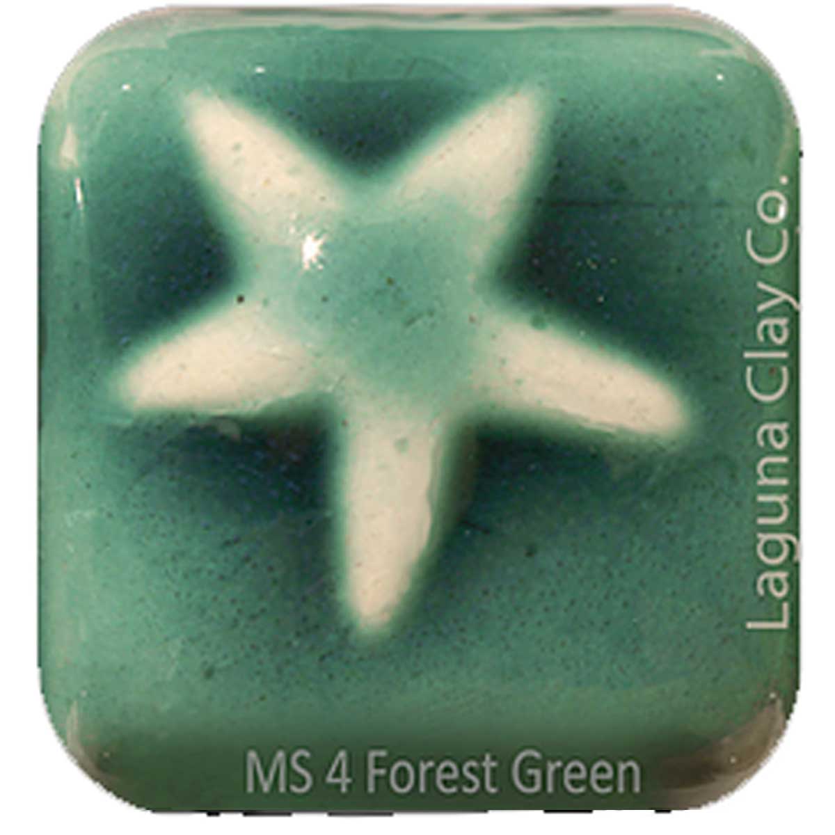 Laguna MS4 Forest Green Medium Fire Glaze