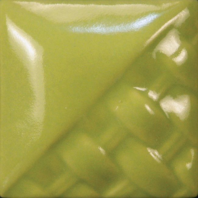 Mayco SW507 Bright Green Gloss Stoneware Glaze, Pint