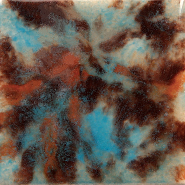 mocha　F6キャンバスアート　マジックアワー Mayco CG965 Mocha Marble Jungle Gem Glaze, 4 oz – Sounding Stone