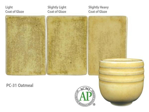 Amaco - Amaco Potter's Choice PC-31 Oatmeal Glaze - Sounding Stone