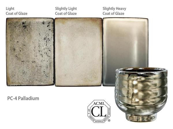 Amaco - Amaco Potter's Choice PC-04 Palladium Glaze - Sounding Stone