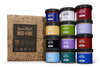 Speedball Stoneware Glaze Sampler Pack, 12 - 4 oz Bottles