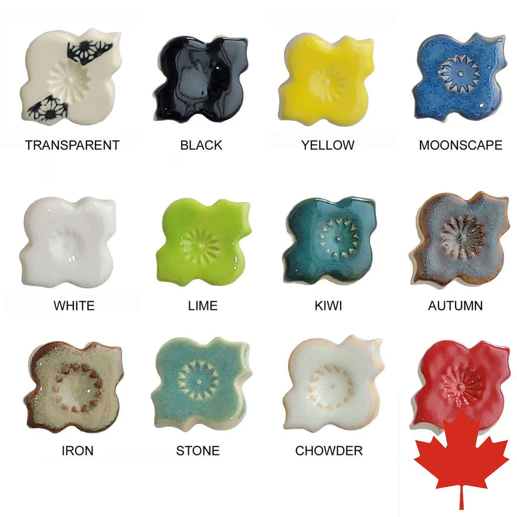 Spectrum 1100 Series Stoneware Glaze - Sample Pack – Sounding Stone