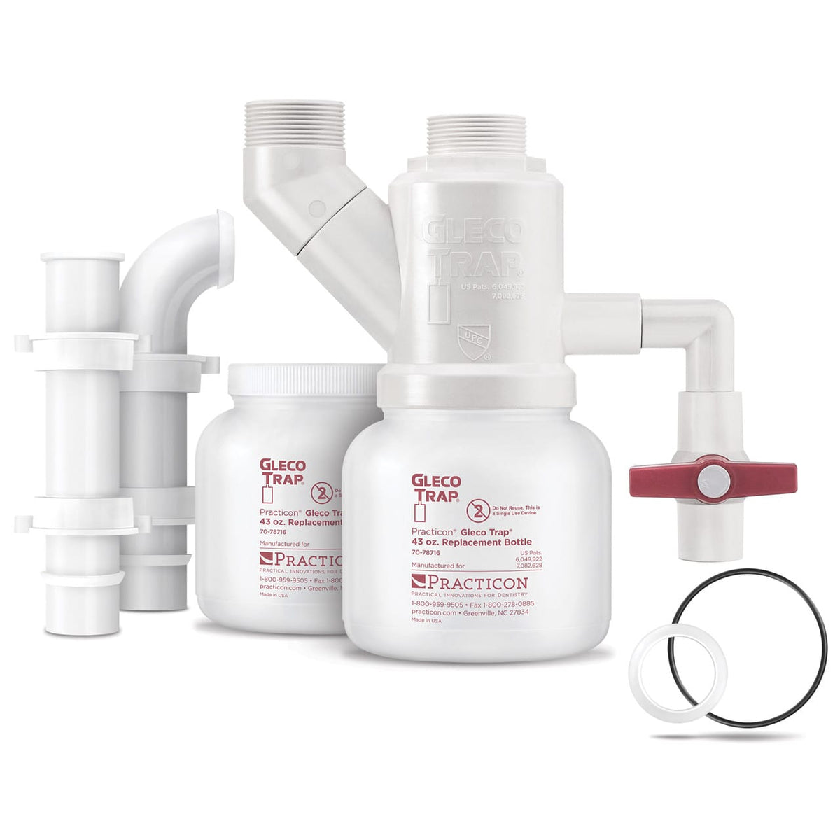 Gleco Clay and Sediment Sink Trap, 43 oz. package