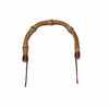 3 inch Bamboo Teapot Handle with Bendable Copper Wire