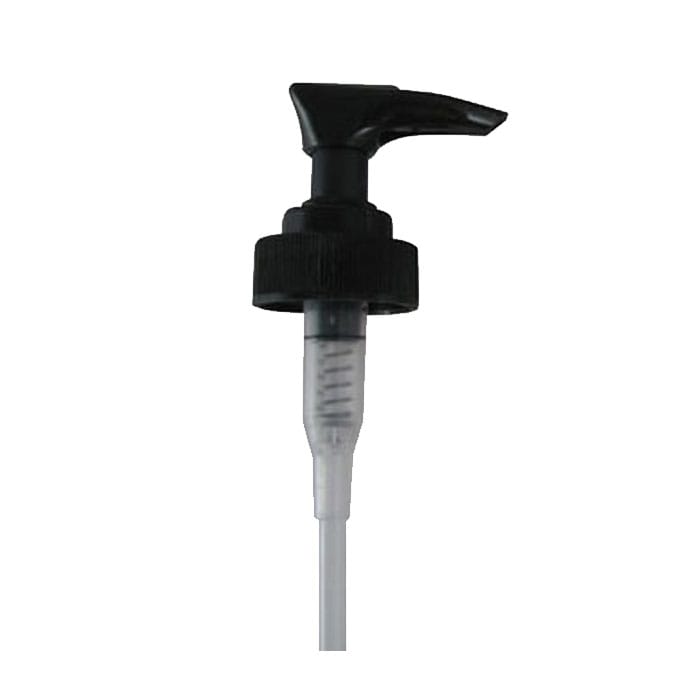 Soap Lotion Dispenser Screw Down Pump Only, Black