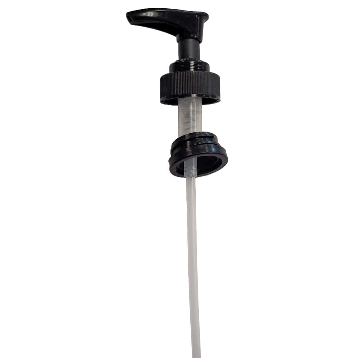 Soap Lotion Dispenser Pump with Collar, Black