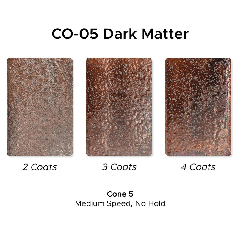 Amaco CO5 Dark Matter Cosmos Glaze, Pint