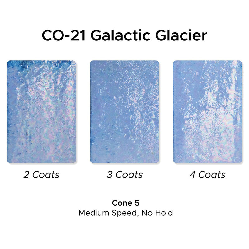 Amaco CO21 Galactic Glacier Cosmos Glaze, Pint