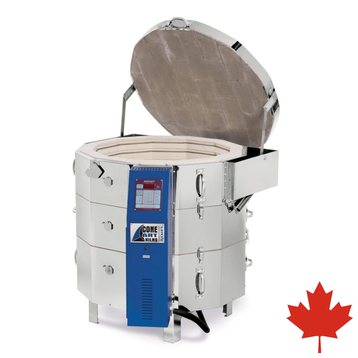 Cone Art BX2827D Pottery Ceramic Kiln, 208 or 240 volt