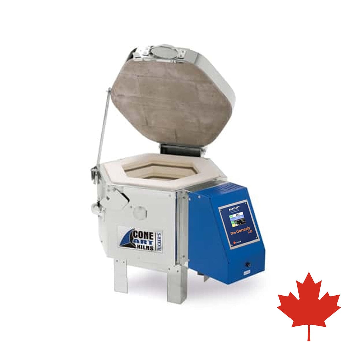 Cone Art GX119D Pottery Ceramic Kiln, 120 volt