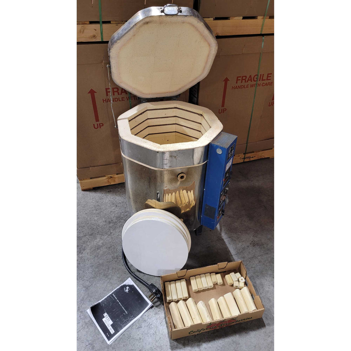 Used Cress Electric Kiln, Model B-23H, 240 volt