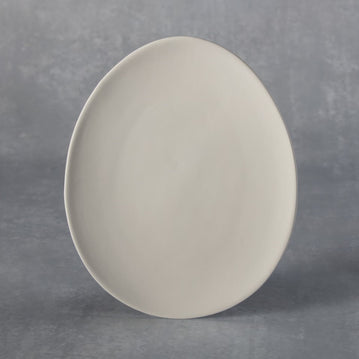 Duncan 37206 Bisque Medium Egg Plate