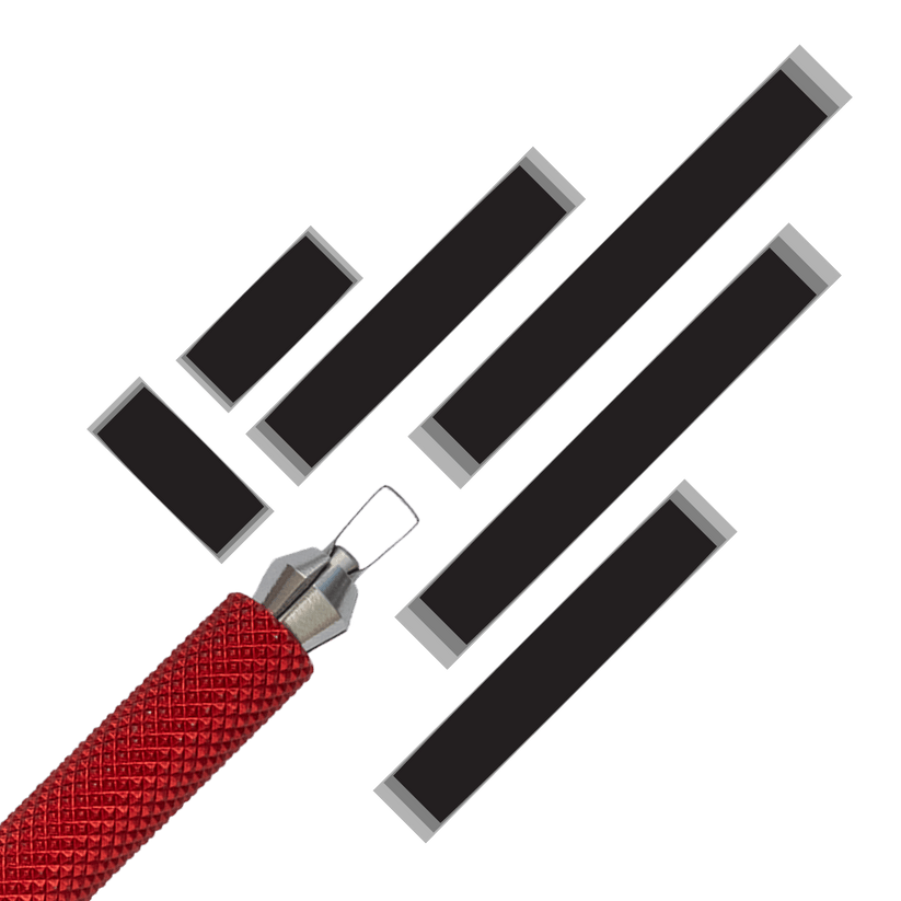 Buschkraft Dragonfly 5 pc Replacement Blade Variety Detail 2 Pack