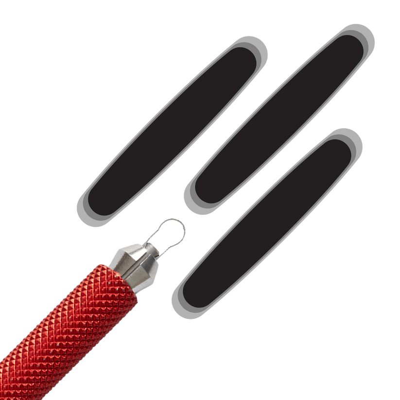 Buschkraft Dragonfly 5 pc Replacement Blade Variety Detail 2 Pack
