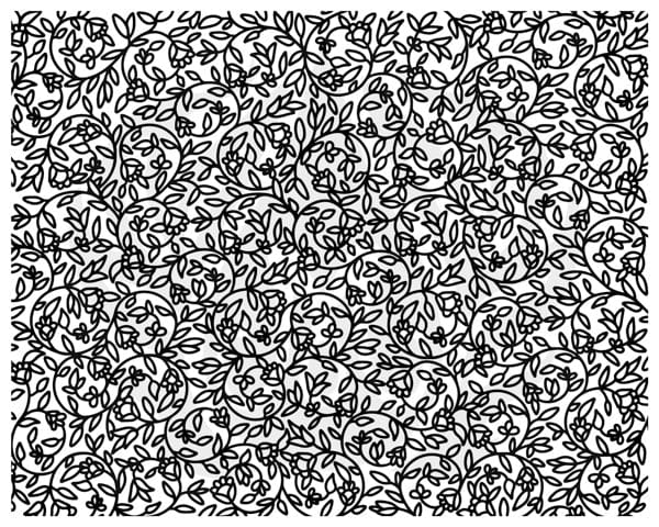 Mayco DSS204 Floral Filigree Designer Silkscreen