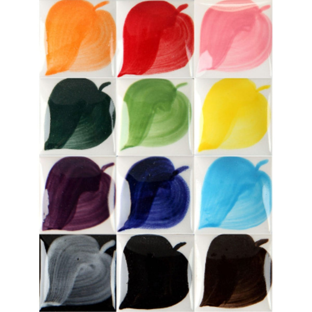 Duncan EZ Stroke Translucent Underglaze Kit – Sounding Stone