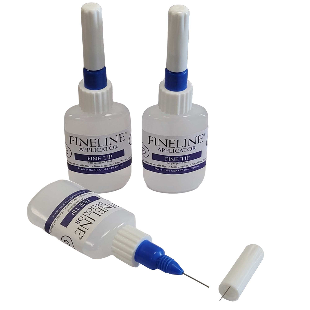 Fineline Slip/Underglaze Applicator, 3 Pack - 20 ga Tip