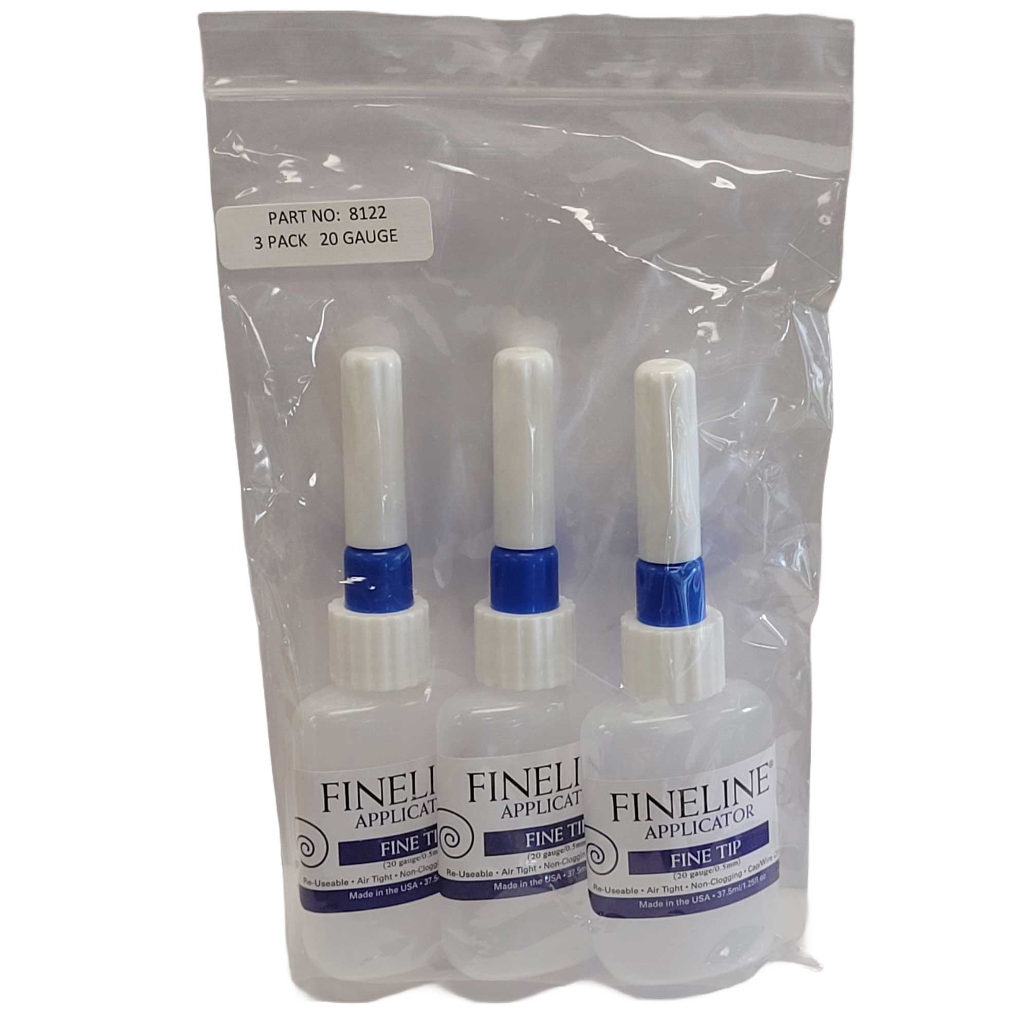 Fineline Slip/Underglaze Applicator, 3 Pack - 18 ga Tip – Sounding