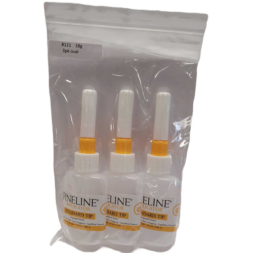 Fineline Slip/Underglaze Applicator, 3 Pack - 18 ga Tip