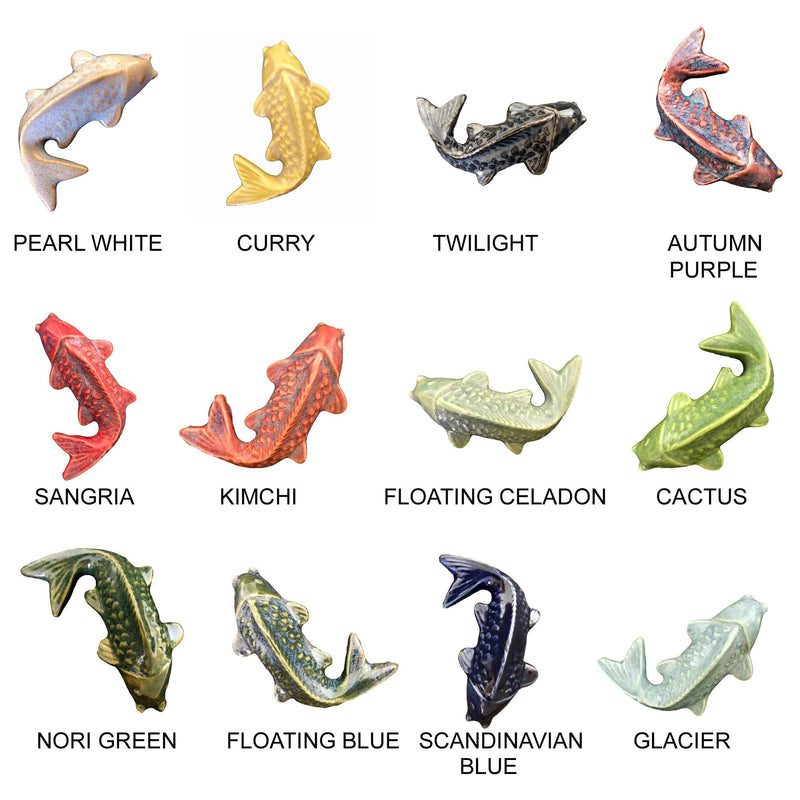 Spectrum Floating Stoneware Glazes - Sample Pack