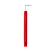 Buschkraft Forge Tool - Red Handle, Fin Blade Trimming Tool