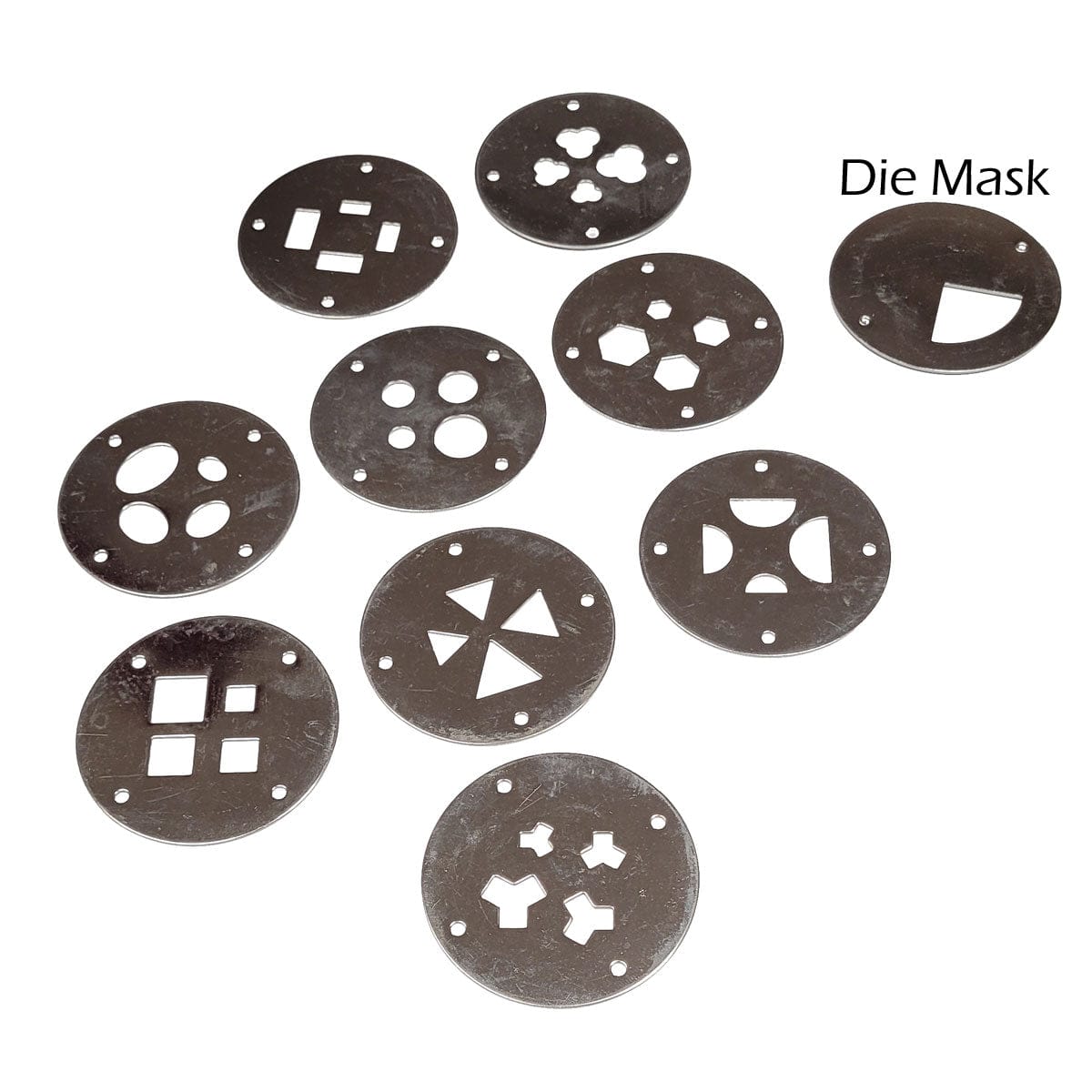 Frema 9pc 4-in-1 Die Set for Hand Held Clay Extruder