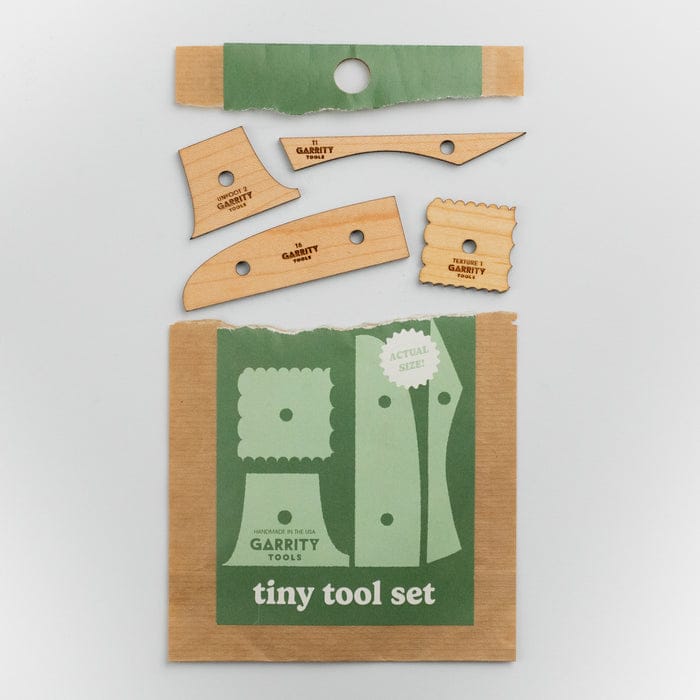 Garrity Tiny Tool Wood Rib Set No. 1
